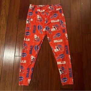 Buffalo Bills NFL Women's XL Leggings With Pockets